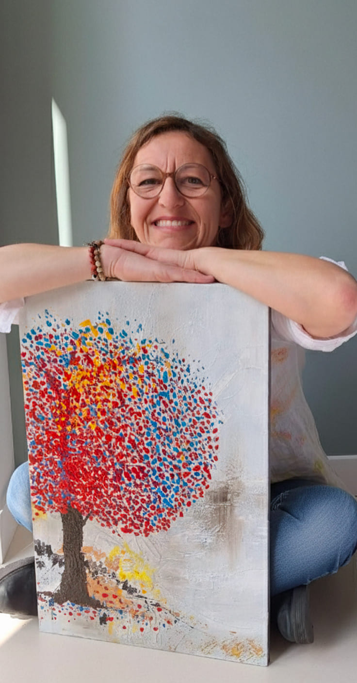 Raphaële Maurer qui suis je artiste peintre